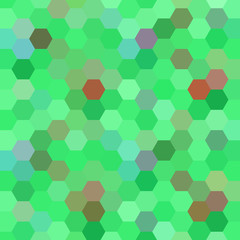 Abstract colorful background of hexagons