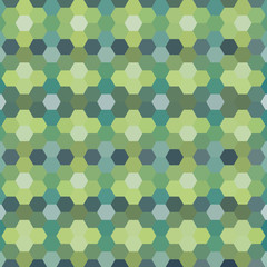 Abstract colorful background of hexagons