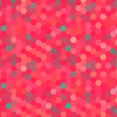 Abstract colorful background of hexagons