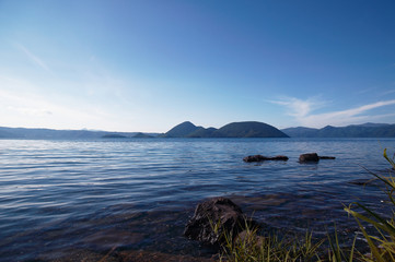夏の洞爺湖