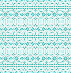 seamless christmas pattern in scandinavian style