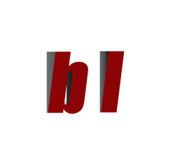 bl logo initial red and shadow