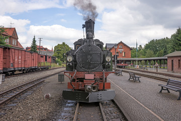 Historische Dampflokomotive