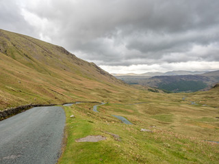 Countryside landscape view of England