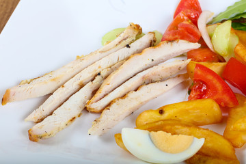 Grilled chicken breast