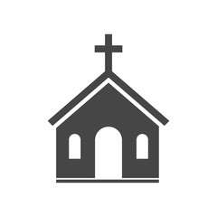 Vector church icon 