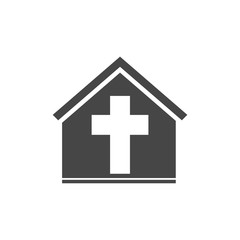 Vector church icon 