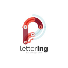 Letter logo business icon