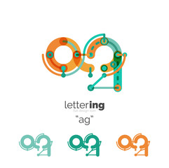 Letters logo icon
