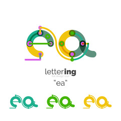 Letters logo icon