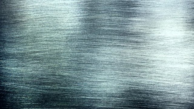 Abstract reflection in metal