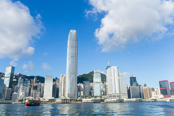 Hong Kong city at day time