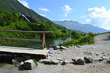 Potok w Dolinie Kieżmarskiej, Tatry słowackie