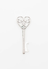 Heart Shaped Key Love Concept