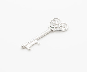 Heart Shaped Key Love Concept