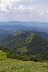 Obraz premium Little Fatra, the beautiful Mountains in Slovakia