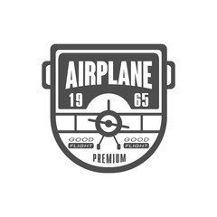 Good Flight Airplane Club Emblem Design