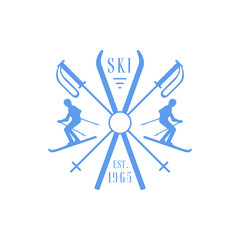 Ski Club Emblem Design