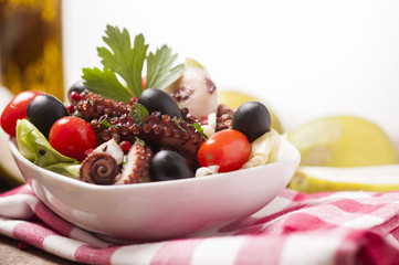Octopus salad