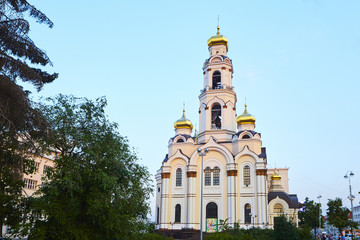 Fototapeta premium yekaterinburg church zlatoust