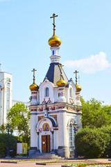 Fototapeta na wymiar yekaterinburg church zlatoust