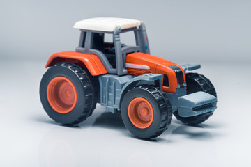 Children plastic toy tractor