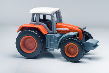 Children plastic toy tractor