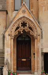 Fototapeta na wymiar Gothic Entrance