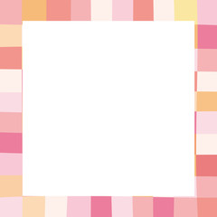 タイル柄　フレーム