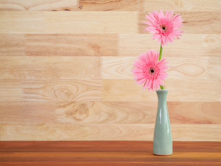 Sweet pink Gerbera flower in vessel 1