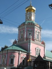 Fototapeta na wymiar le monastère de l'épiphanie à Moscou