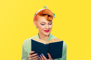 Girl with book