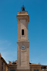 Fototapeta premium Nîmes, la tour de l'horloge.