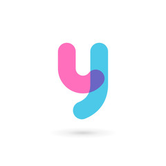 Letter Y logo icon design template elements - obrazy, fototapety, plakaty