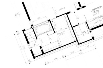 Architectural background, architectural plan, construction drawing
