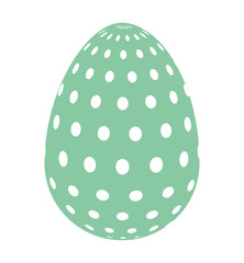 sweet egg paint colorfull  isolated icon design