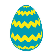 sweet egg paint colorfull  isolated icon design