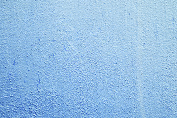 Blue painted wall texture background