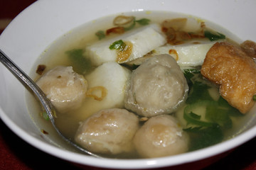 Bakso a traditional food from Indonesia