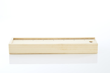 Wooden pencil box