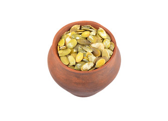 Pumpkin seeds ceramic jug