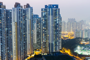 Fototapeta na wymiar Hong Kong housing