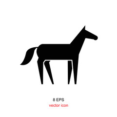 horse icon  illustration
