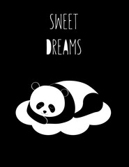 Fototapeta premium Sweet panda