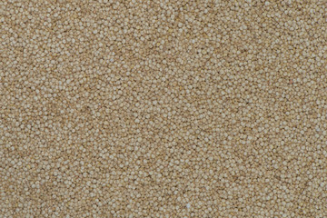White quinoa background