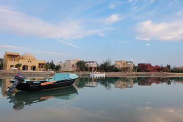 Fototapeta na wymiar Strand Urlaub Ägypten - Hurghada, El Gouna