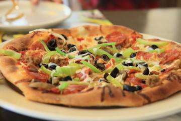 ホノルルで食べたピザ