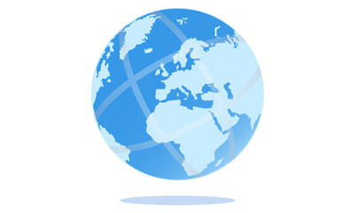 Fototapeta premium Globe logo Template