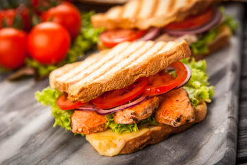 Grilled chicken sandwich