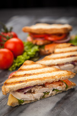 Grilled chicken sandwich